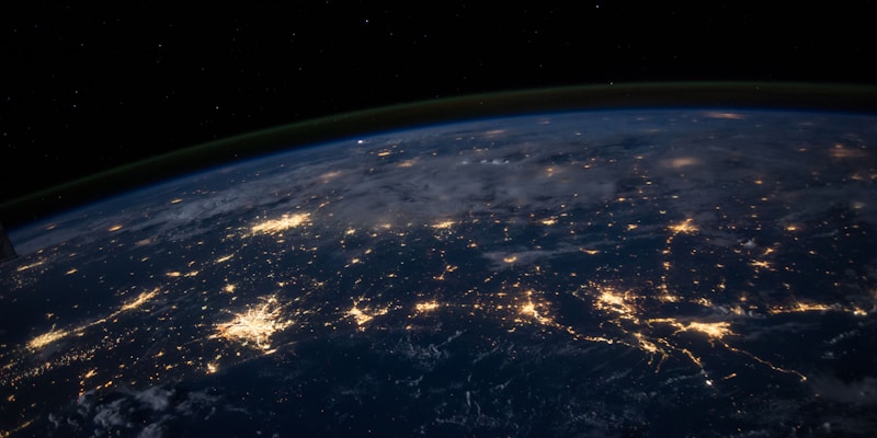Space landscape